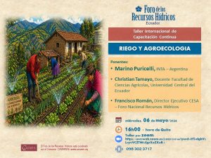 RIEGO Y AGROECOLOGÍA